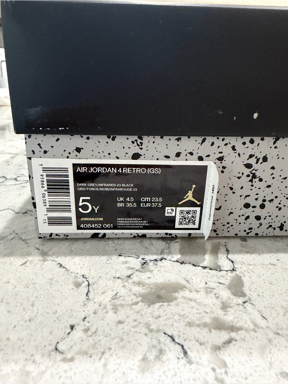 Jordan 4 Retro -Infrared 23 - Picture 2 of 3